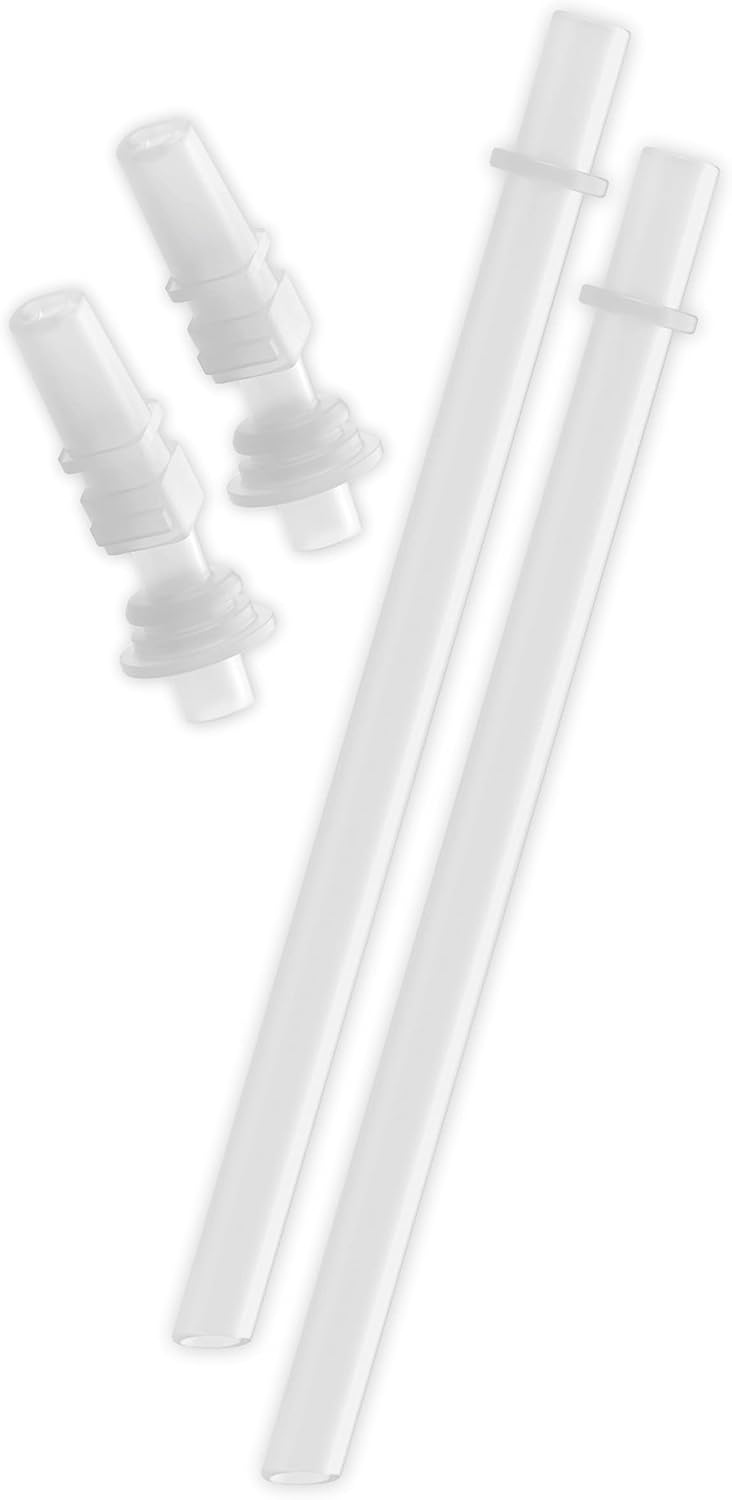 Bentgo Bentgo Kids Water Bottle Replacement Straws  2Pack of Reusable LeakProof  BPAFree SafeSip Straws  Valves for Bentgo Water Bottles BGKDCP  - Image 1