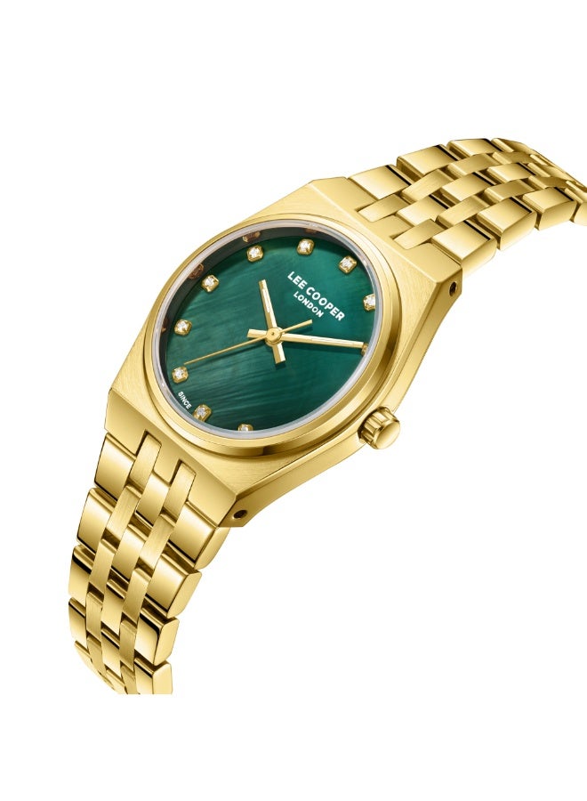 Lee Cooper ساعة معدنية أنالوج للنساء LC08204.170 - 30 مم - Image 2