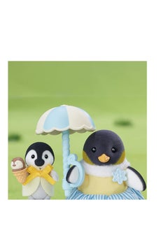 Epoch Sylvanian Families Penguin Family Playset - Complete Family Doll Set with Penguins for Dollhouses  - Image 4
