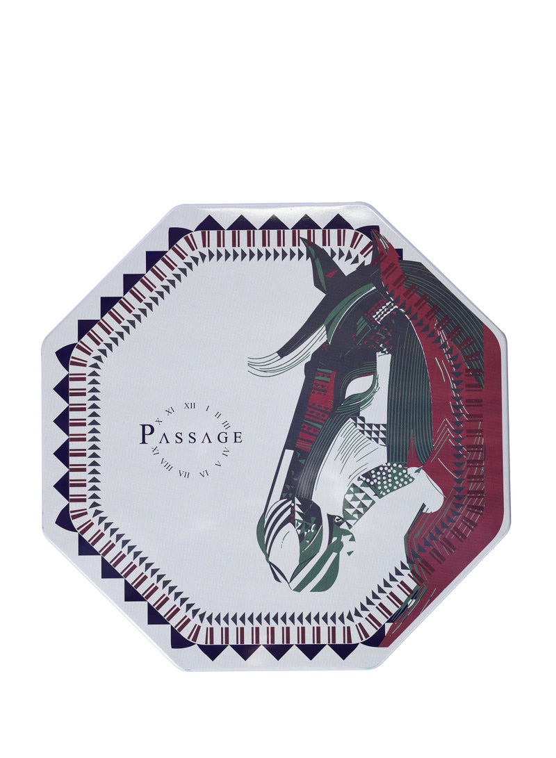 باسيدج باسج هورس بوكس 2 – عود مبخر زمرد، ولاعة ميني (أسود)، ملقط أسود، و 2 رول فحم – مجموعة  فاخرة - Image 2