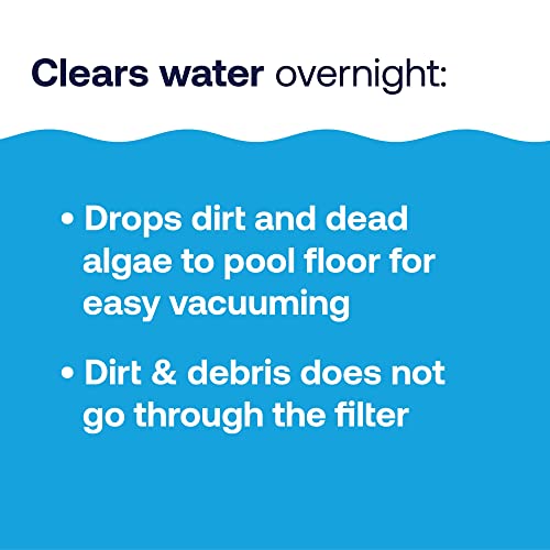 HTH 67080 Swimming Pool Care Drop Ou Flocculant - Clears Cloudy Water Fast - Image 3