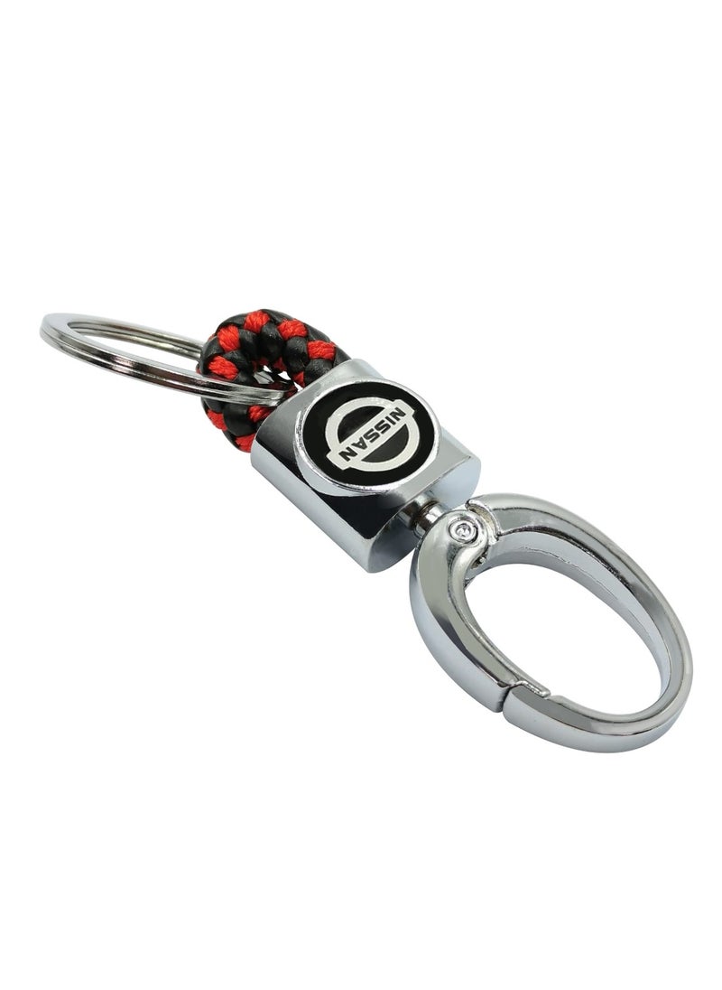 Nissan Car Keychain NISSAN Logo Keychain Lobster Claw Clasp Key Chain  - Image 3