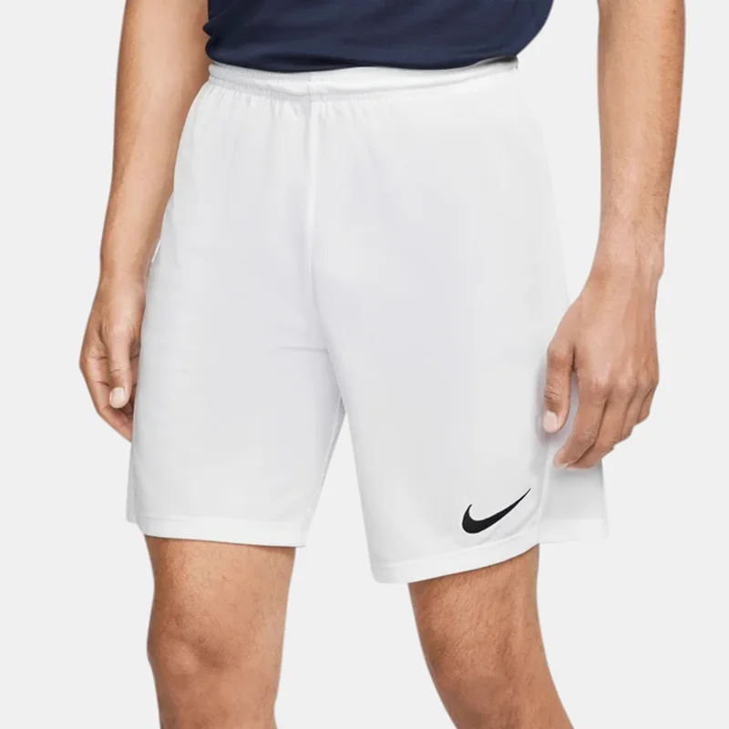 Nike White Men's Dri-FIT Park III Football Shorts for Men | Best Price UAE