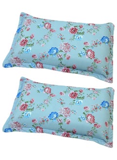 Sleep night Floral 2 Piece Pillow Case Set 50x75cm  - Image 1