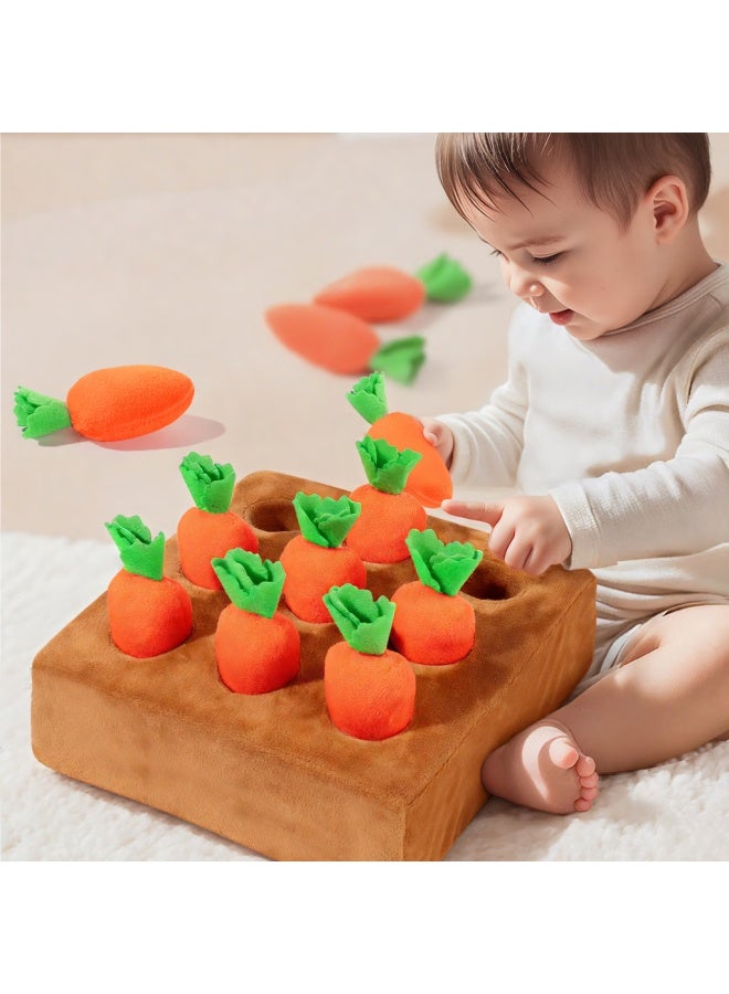 Ysr Children's Pull Carrot Toy 0-3 Years Baby Teething Carrot Pull-out Early Education Birthday Gift
