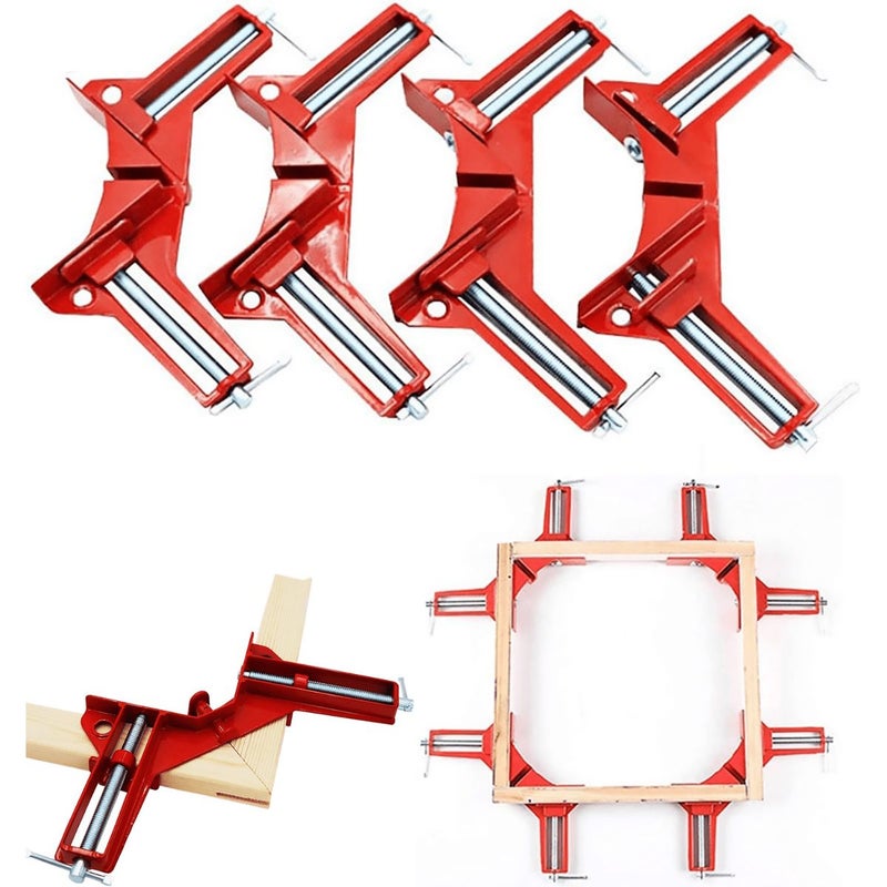 90 Degree Right Angle Clamp 1pc for Picture Frame Glass Holder DIY Woodworking - Image 3