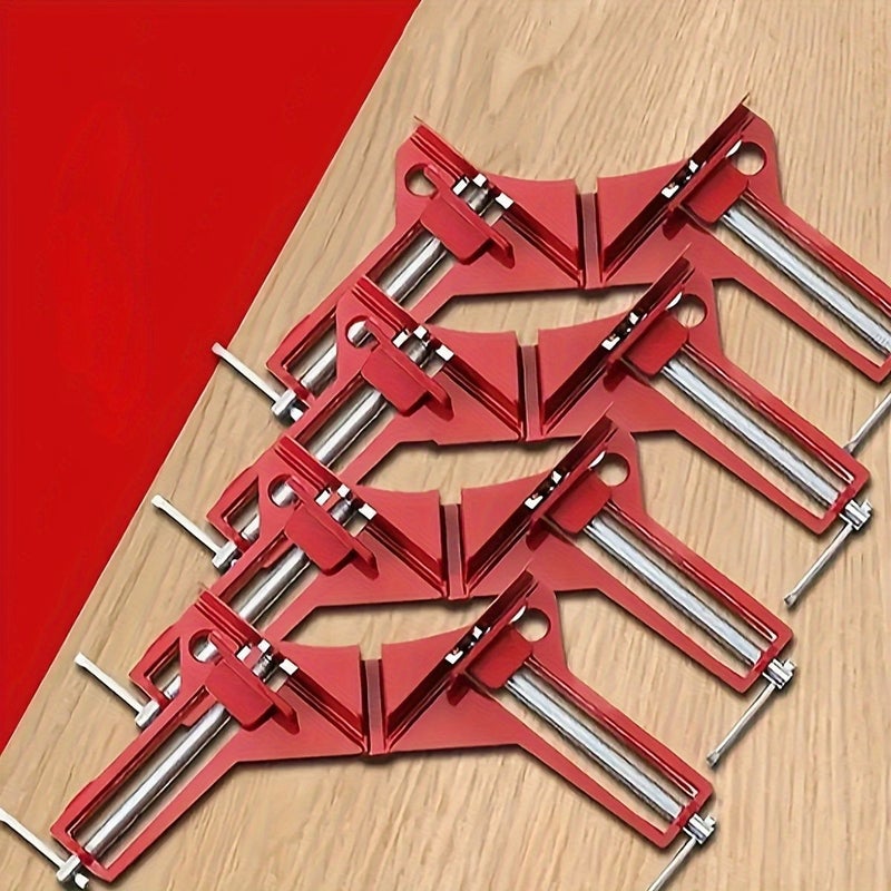 90 Degree Right Angle Clamp 1pc for Picture Frame Glass Holder DIY Woodworking - Image 1