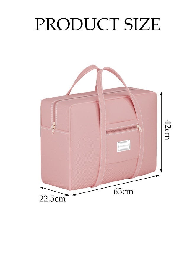 DUNISO 2 Pcs Expandable Foldable Duffle Bag,Suitcase Collapsible Travel Luggage Bag, Lightweight Suitcases, Durable Duffle Sports Bag for Men and Women - Image 2