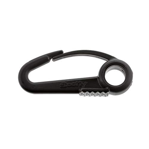 Scotty #590-BK Nylon Snap Hook (Black) (6-Pack) - Image 4