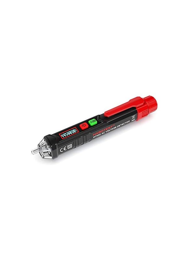 HABOTEST Portable Non-contact AC Voltage Tester Pen Shaped V～Alert Detector with Sound and Light Alarm