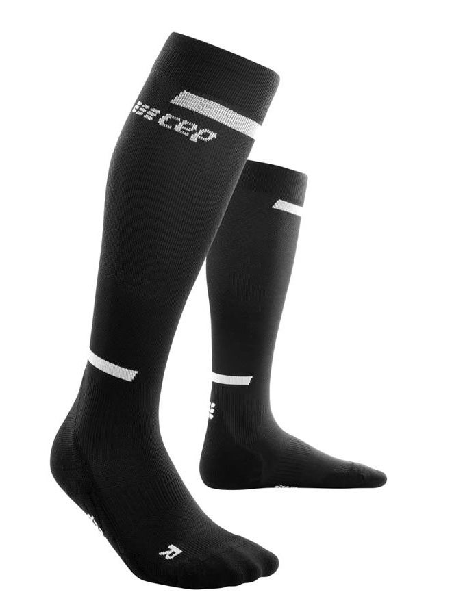 CEP THE RUN COMPRESSION SOCKS TALL for women | Long running socks with compression | Regenerating compression socks for women, Black, L - Image 4