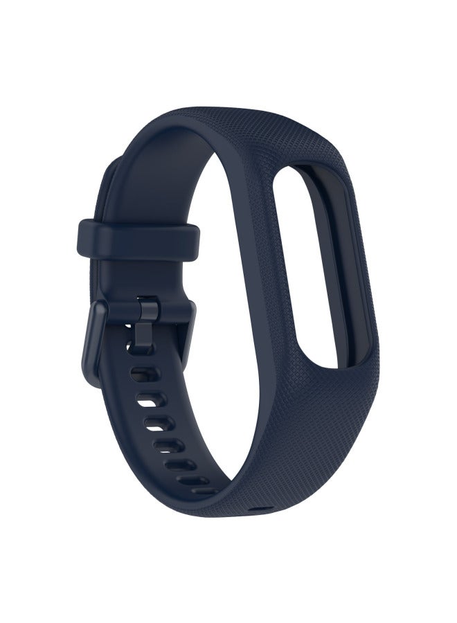 مناسب لسوار Garmin Jiaming Vivosmart 5، حزام متكامل من السيليكون، سوار معصم بديل - اللون: وردي وردي - Image 4
