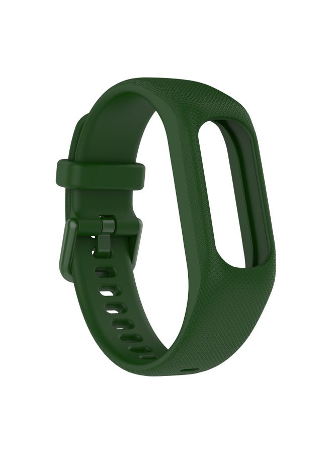 مناسب لسوار Garmin Jiaming Vivosmart 5، حزام متكامل من السيليكون، سوار معصم بديل - اللون: وردي وردي - Image 5