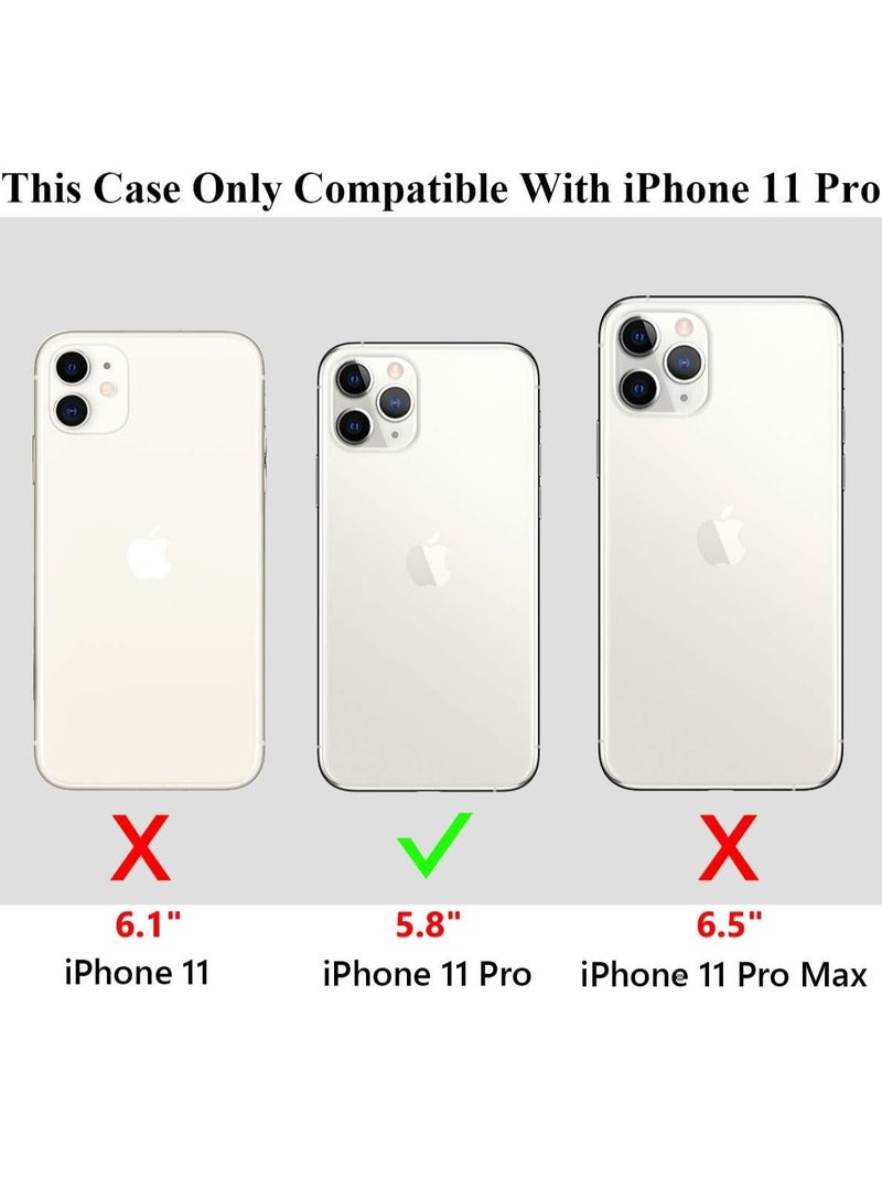 MIGOFAST Magnetic Clear Back Designed for iPhone 11 Pro Clear Phone Case Compatible with Magsafe, Slim Protective Cover - Image 5