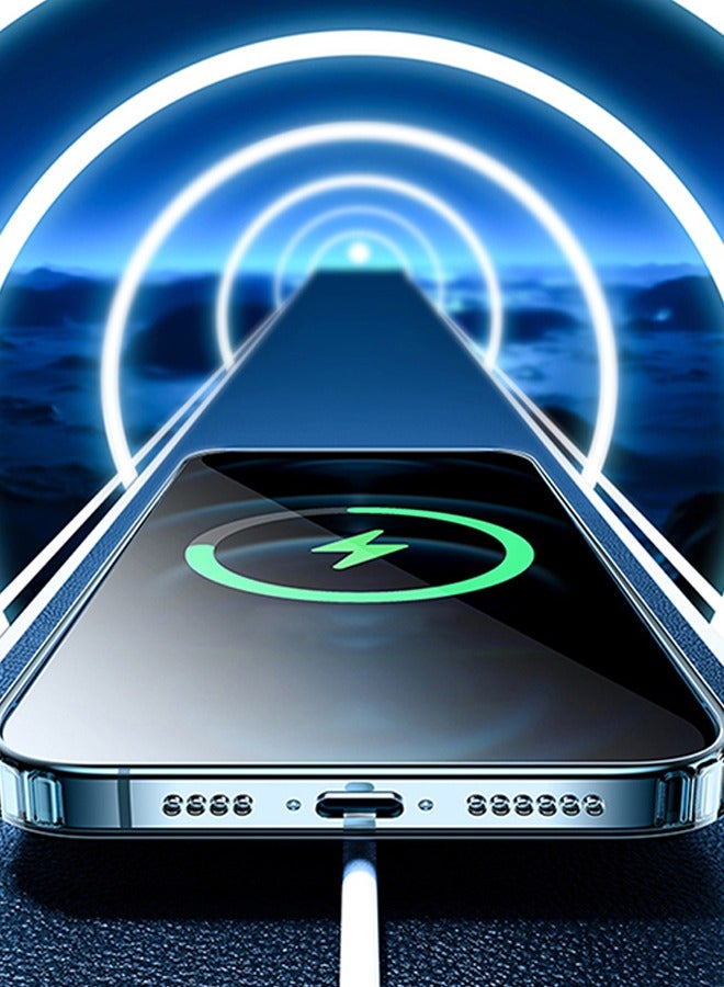 Max & Max iPhone 15 Pro MagSafe Case – Ultra Slim Magnetic Transparent Cover, Scratch-Resistant, Compatible with MagSafe Wireless Charging - Image 4