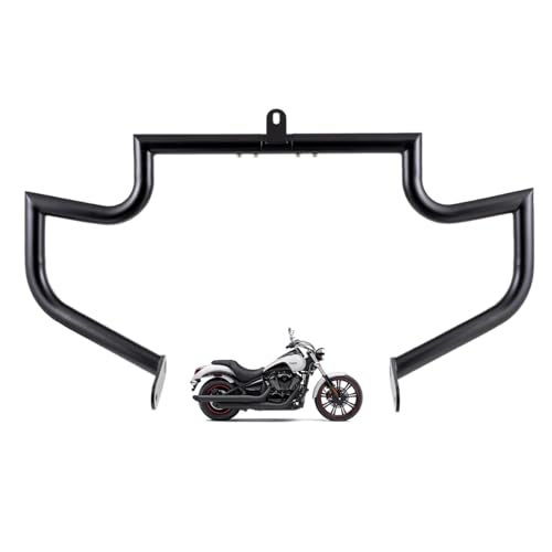 Gamyipp 1.5" Fat Crash Bar Engine Guard Highway Bar for Kawasaki Vulcan 900 VN900 Custom Classic 2006-2023 (Matte Black) - Image 1