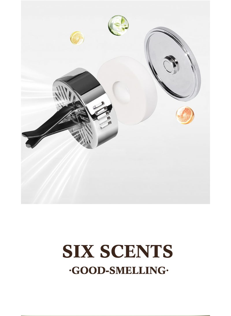 معطر جو صلب للسيارة يثبت على فتحة التهوية، مزيل روائح للسيارات - Image 3