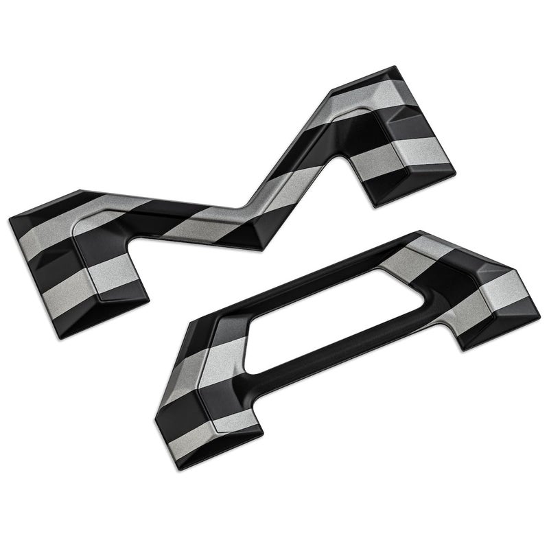 EyeCatcher PRO Series Tailgate Insert Letters Compatible with 2024-2026 Tacoma (Gun Metal USA Flag) - Image 2
