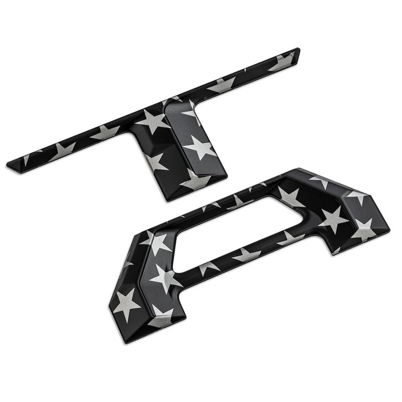 EyeCatcher PRO Series Tailgate Insert Letters Compatible with 2024-2026 Tacoma (Gun Metal USA Flag) - Image 3