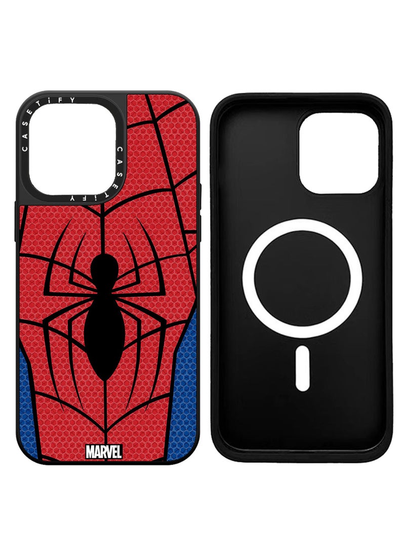 Casetify Magnetic Suction Phone Case for iPhone 15 Pro Spider Man Cover - Image 2