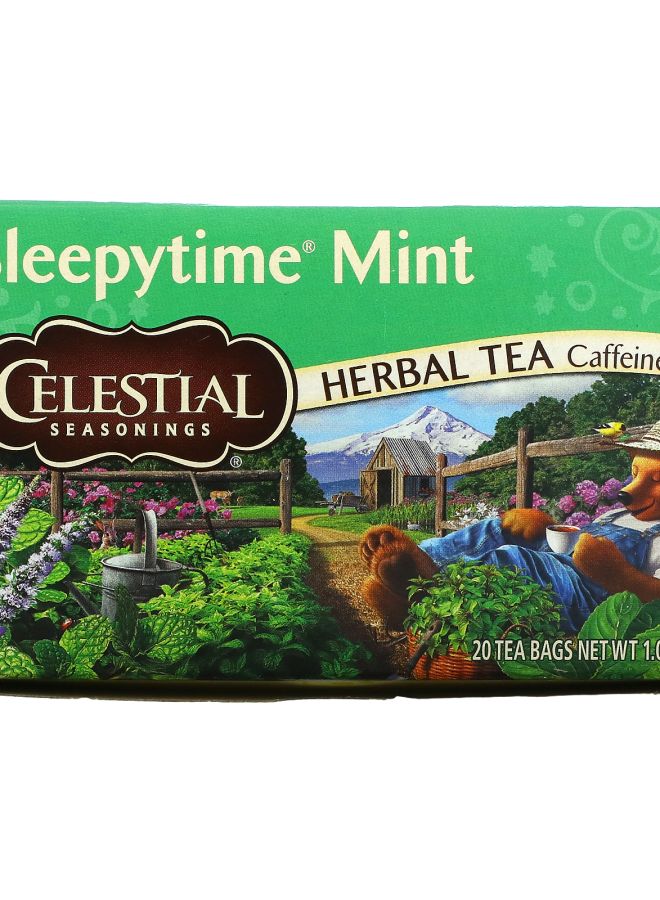 Herbal Tea Sleepytime Mint Caffeine Free 20 Tea Bags 1 oz (29 g)