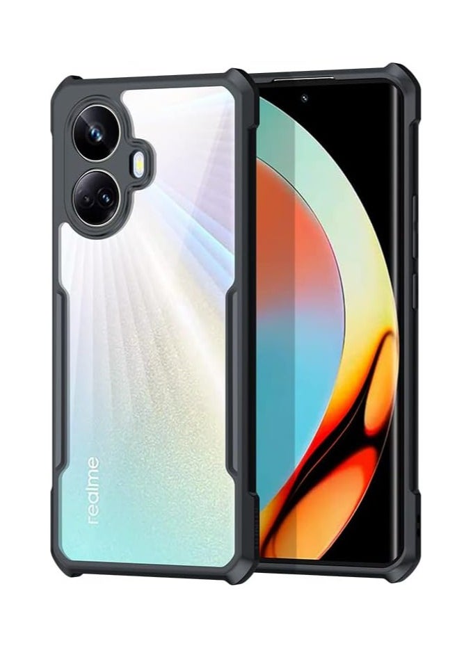 General Case Compatible with Realme 10 Pro+ / 10 Pro Plus, Airbag Shockproof Shell Back Transparent Cover  - Image 1