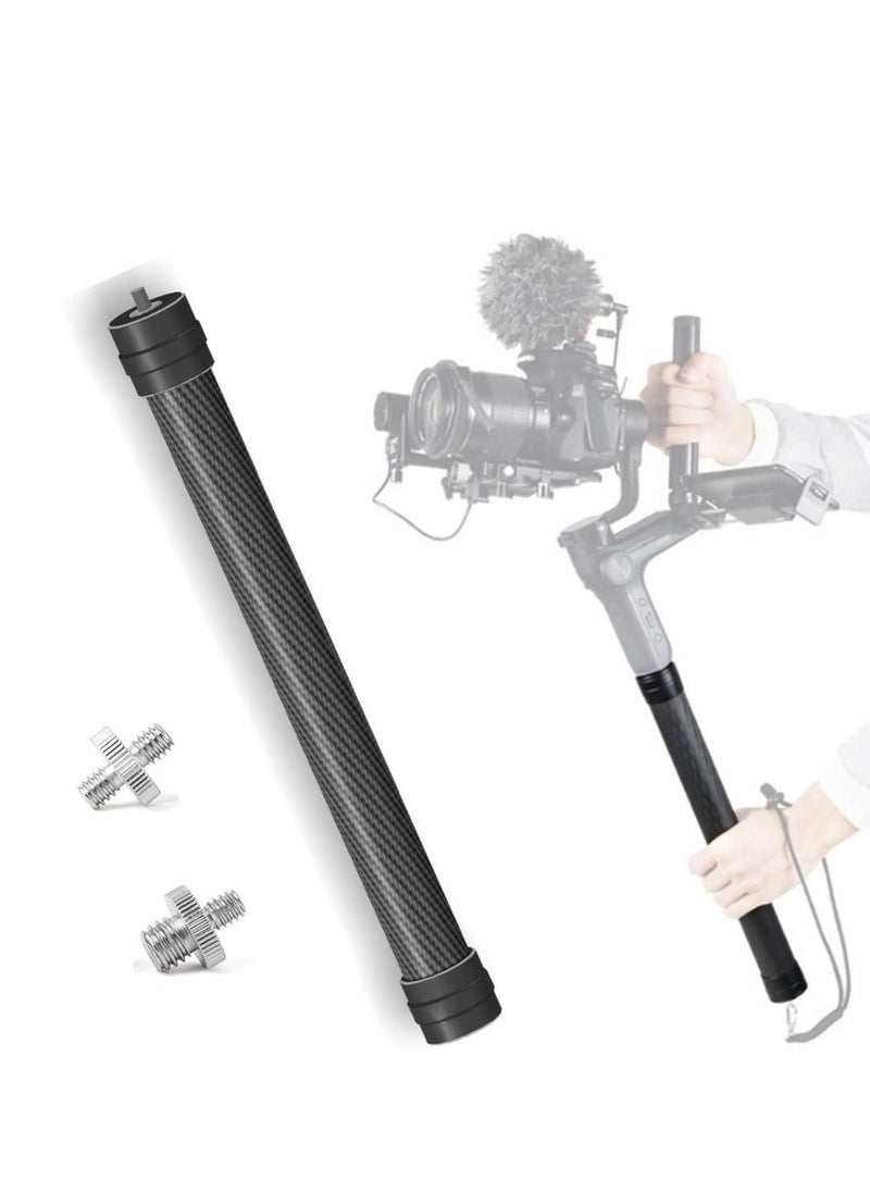 ماركة غير محددة من ألياف الكربون ، مع 1 / 4 بوصة المسمار ، 35cm طويلة ، متوافقة مع djironin-s zhiyun رافعة 2 / 3 feiyu ak4000 / ak2000 موزا اير 2  - Image 1