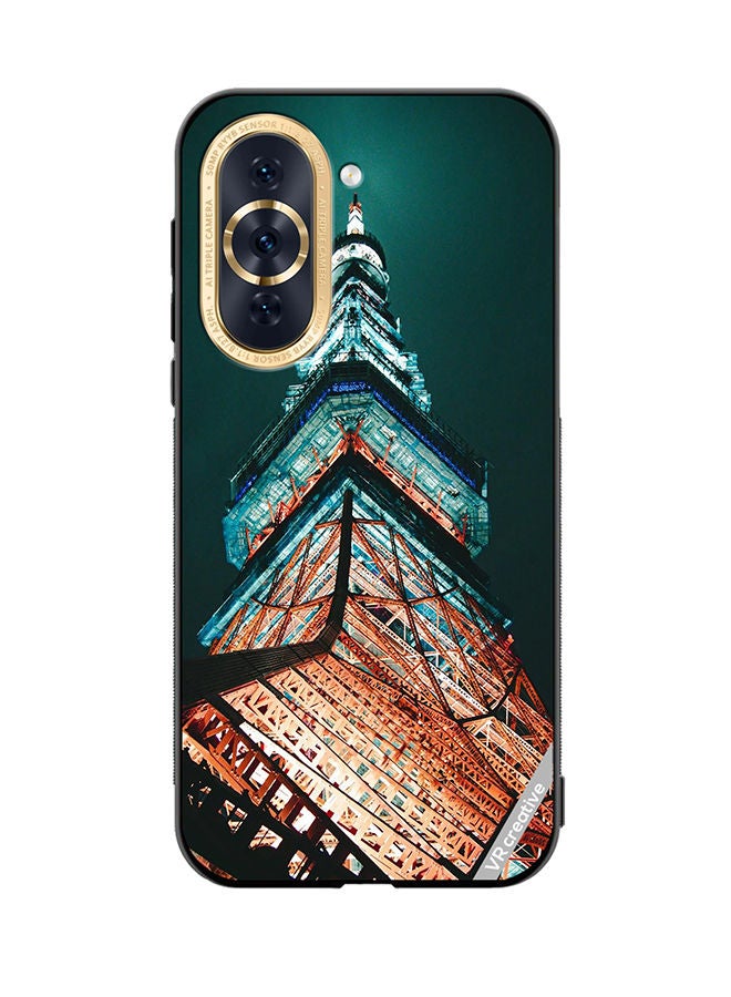 VR CREATIVE Protective Case Cover For Huawei Nova 10 Tokyo Tower Design Multicolour - Image 1