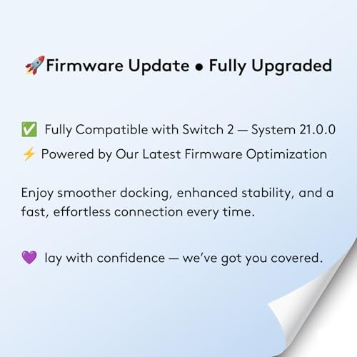 JEMDO Switch 2 Dock HDMI Cable4K144Hz 48GbpsUSB C to HDMI 21100W PD Play While Charging66 ftPortable Travel TV Adapter Compatible with Nintendo Switch 2Only Below V21002017OLED - Image 3