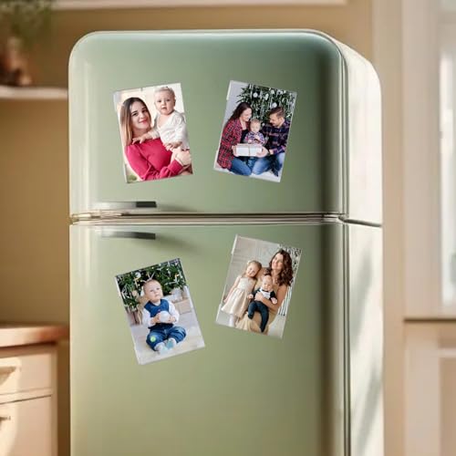 Douildhaiy Magnetic Picture Frames for Refrigerator 8x10 Inch, Magnetic Photo Holders for Fridge, 3 Pack Acrylic Magnetic Picture Frame for Displaying Frames,Children Artworks - Image 5