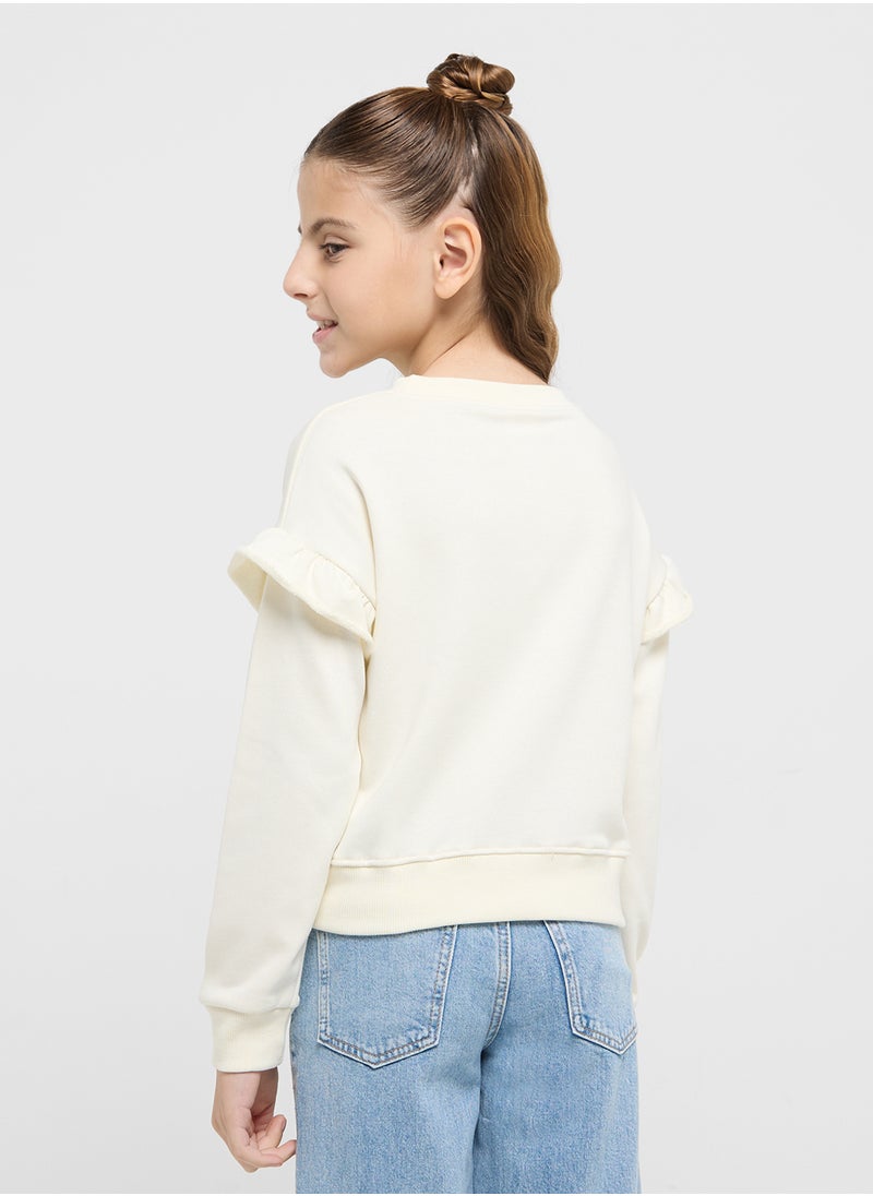 Disney Mermaid Graphic Sweat Shirt  - Image 2