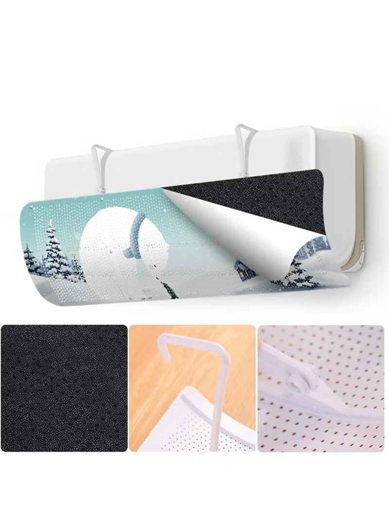 موزع هواء التكييف يعمل يدويا بدون ريموت وبدون كهرباء (متعدد الالوان والرسومات) - Image 3