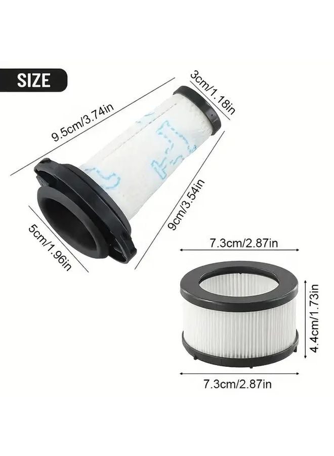 مرشح فراغ HEPA X Nano Essential ZR009010 ZR009012 لـ X Force Flex 9 60 مع عنصر المرشح الأمامي وشاشة المرشح الخلفي - Image 3