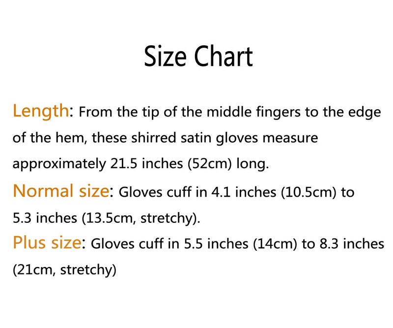 Deceny CB Party Gloves for Women Long Satin Opera Gloves Shirred Elbow Gloves (Normal Size, Black - Image 2