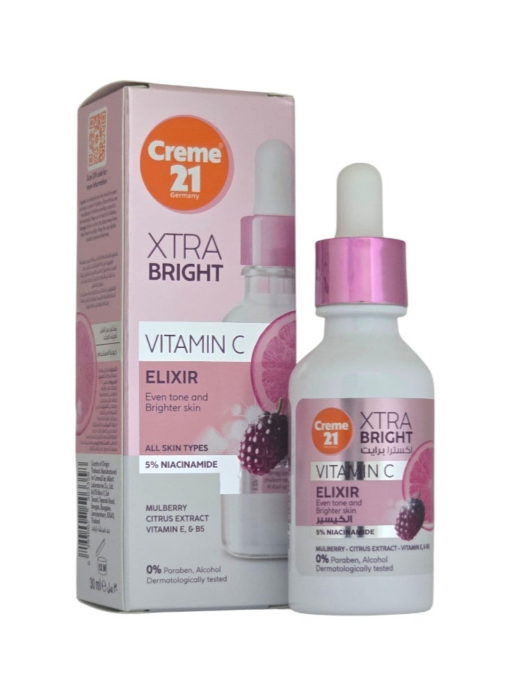 Creme 21 Xtra Bright Vitamin C Elixir 30ml - Image 1