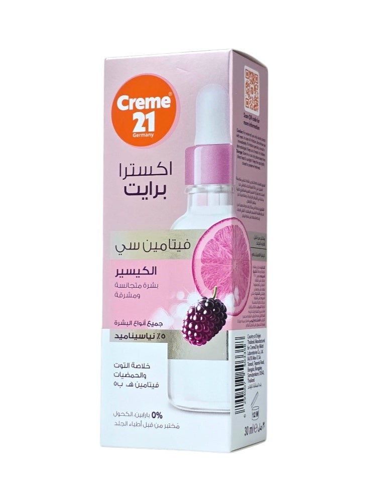 Creme 21 Xtra Bright Vitamin C Elixir 30ml - Image 5