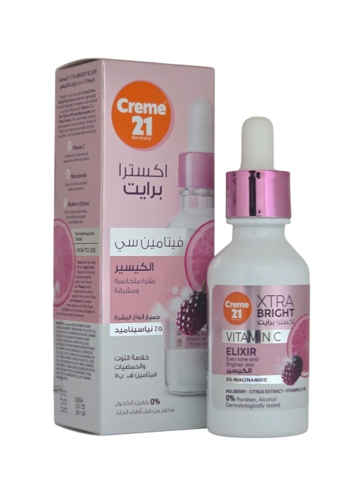 Creme 21 Xtra Bright Vitamin C Elixir 30ml - Image 3