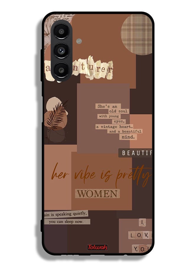 Tolwak Samsung Galaxy A13 5G Protective Case Cover Adventurer Women - Image 1