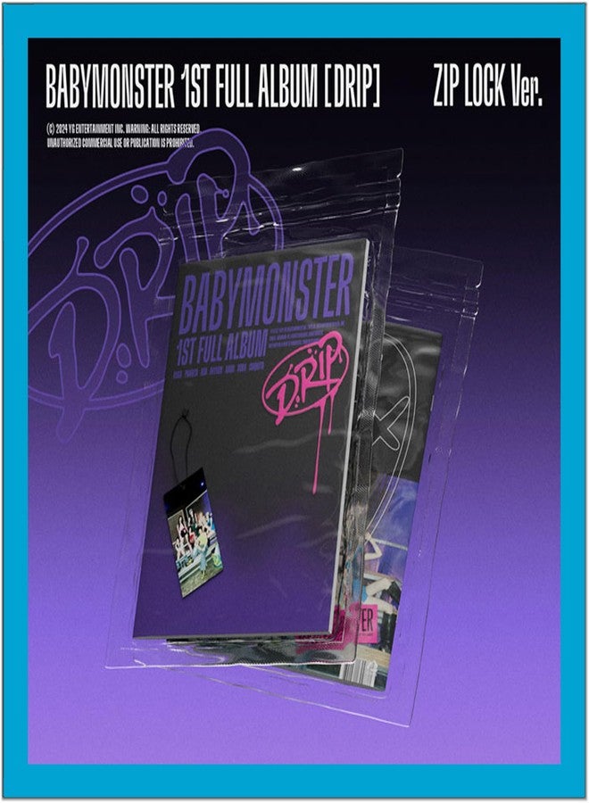 Koread BABYMONSTER DRIP 1st FULL Album (Photobook - ZIP LOCK Ver.) - Image 1