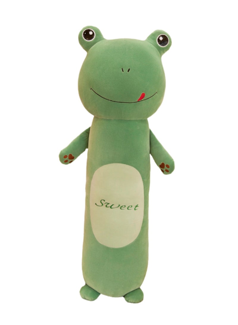 55 CM Cute Column Cartoon Frog Plush Toy Soft Stuffed Animal Doll For Girls And Boys All Ages Gift - Image 1