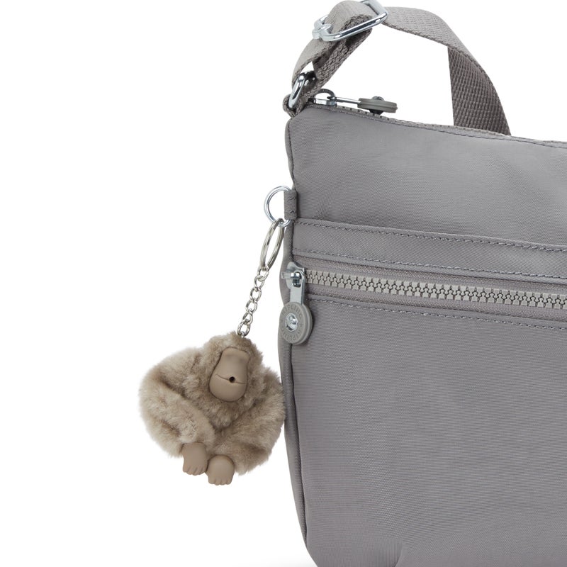 kipling Izellah Inviting Grey Medium Crossbody - Image 5