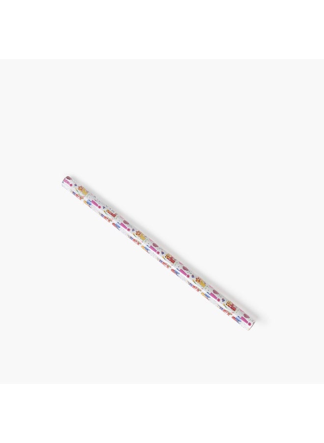 Findz Happy Birthday Print Paper Gift Wrap - 70x200 cms - Image 1