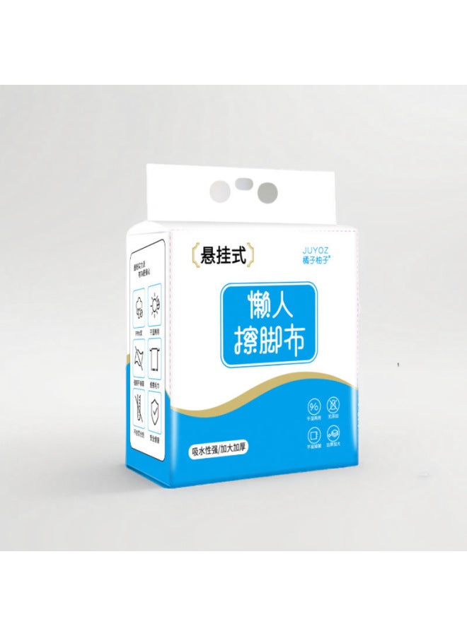 Hanging Disposable Foot Wipe Cloth Extra Thickened Dry And Wet Dual-purpose Foot Wipe Paper For Lazy People Foot Wipe Cloth Absorbent-Specifications:15*20 (200g) - Image 5