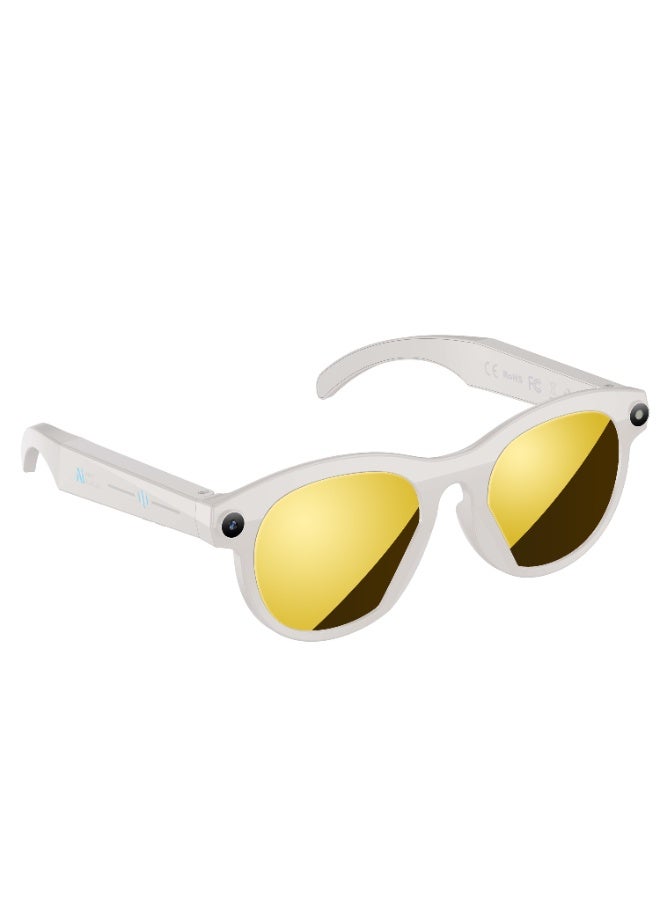 Smart Glasses with 2MP Camera, 5GHz WiFi, Bluetooth, and Music Playback, IP6X Waterproof - Image 3