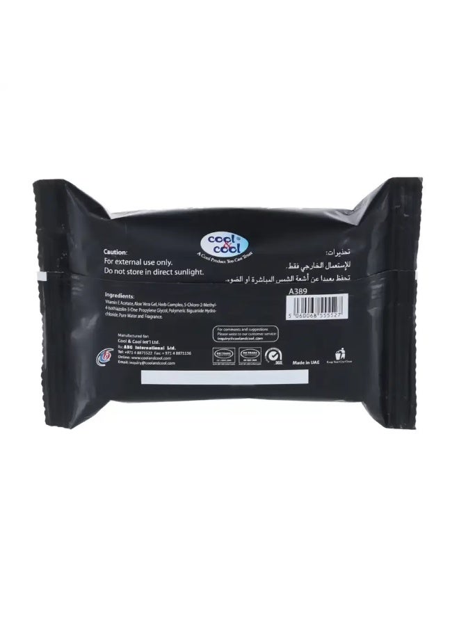 CoolCool Cool and Cool Abaya Cleansing Wipes- 25pcs - Image 2