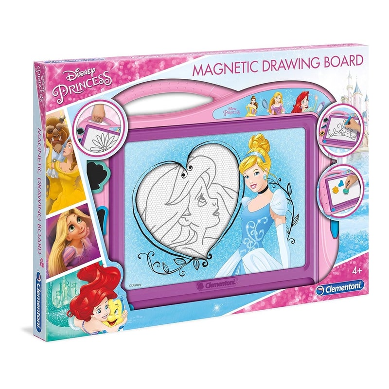Clementoni - Disney Princess Magentic Drawing Board - 15165 - Image 1