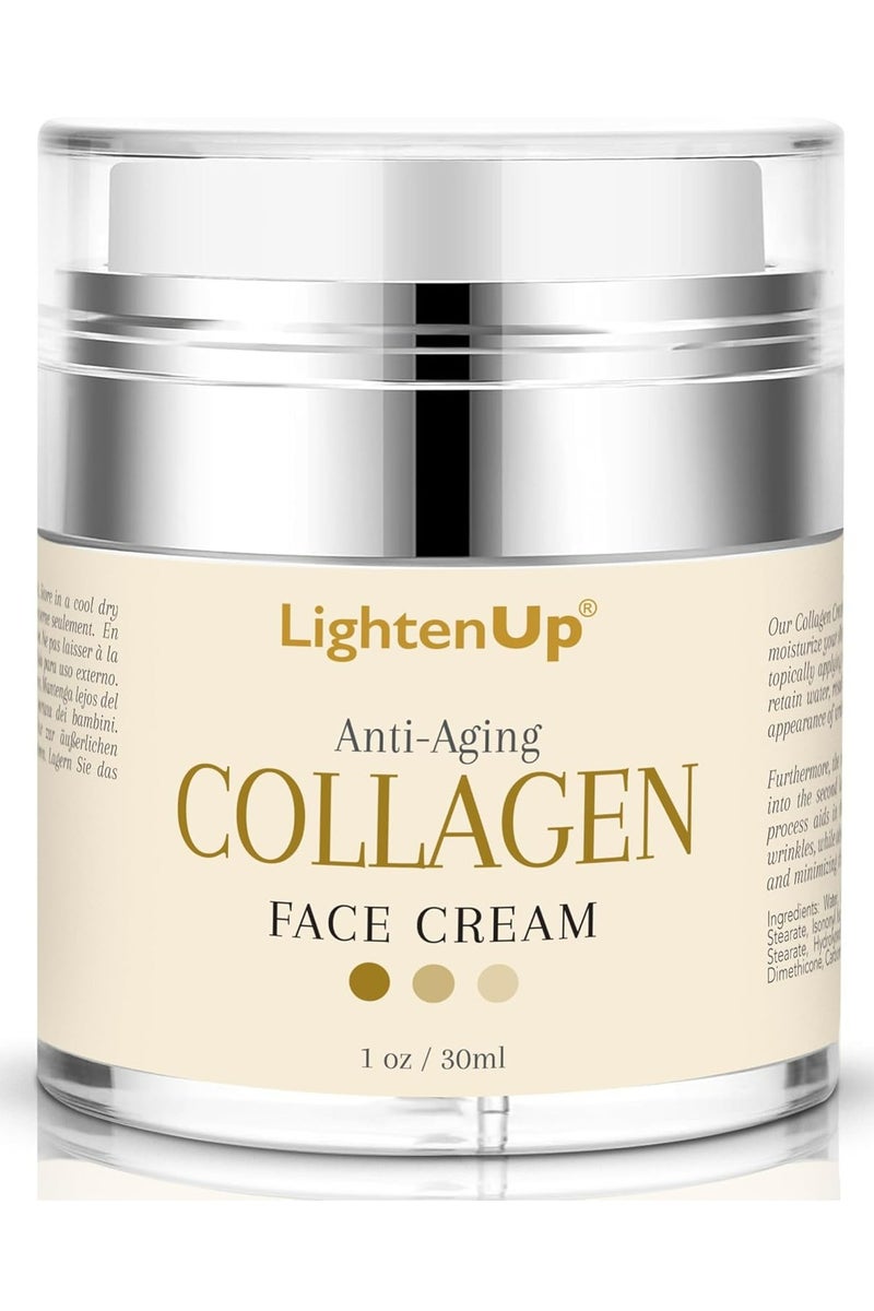 لايتين اب كريم الكولاجين للوجه المضاد للشيخوخة 30 مل