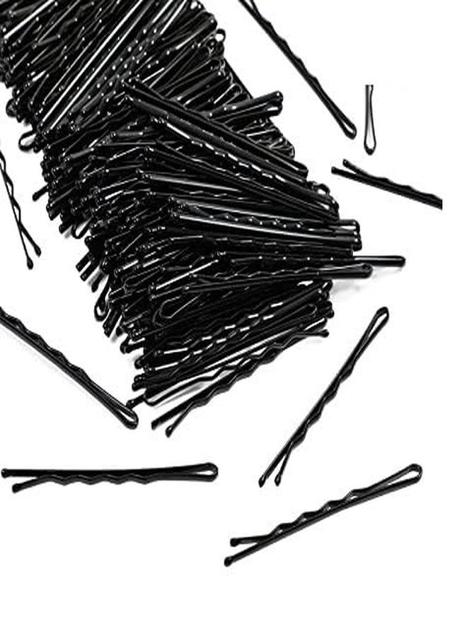 Ublic Metal Hair Clips Bobby Pins Hair Styling Pins Hairdressing Salon Tool for Women Girls-Black (Pack of 12) (Small) - Image 1