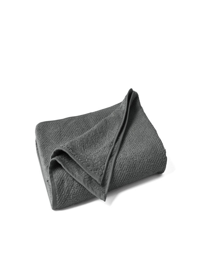 Coyuchi Air Weight Organic Towels, Bath Towel - Shadow (27" x 54") - Image 1