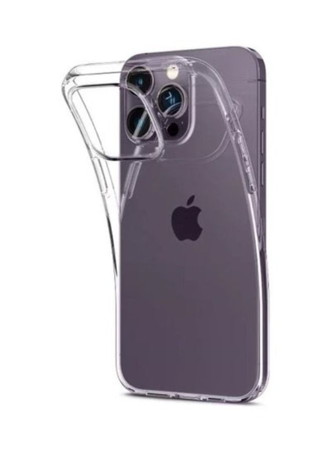 ACLIX 2Pack for iPhone 14 Pro Clear Case and Screen Protector Edge to Edge 360 Degree Front and Back Protection Shockproof Soft TPU with Anti-Scratch Tempered Glass 6.1 inch Clear - Image 2